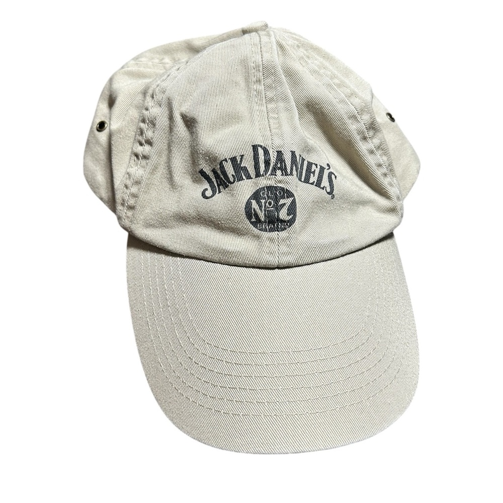 Jack Daniel’s Old No 7 Tan Dad Hat Strapback Cherokee International Adjustable